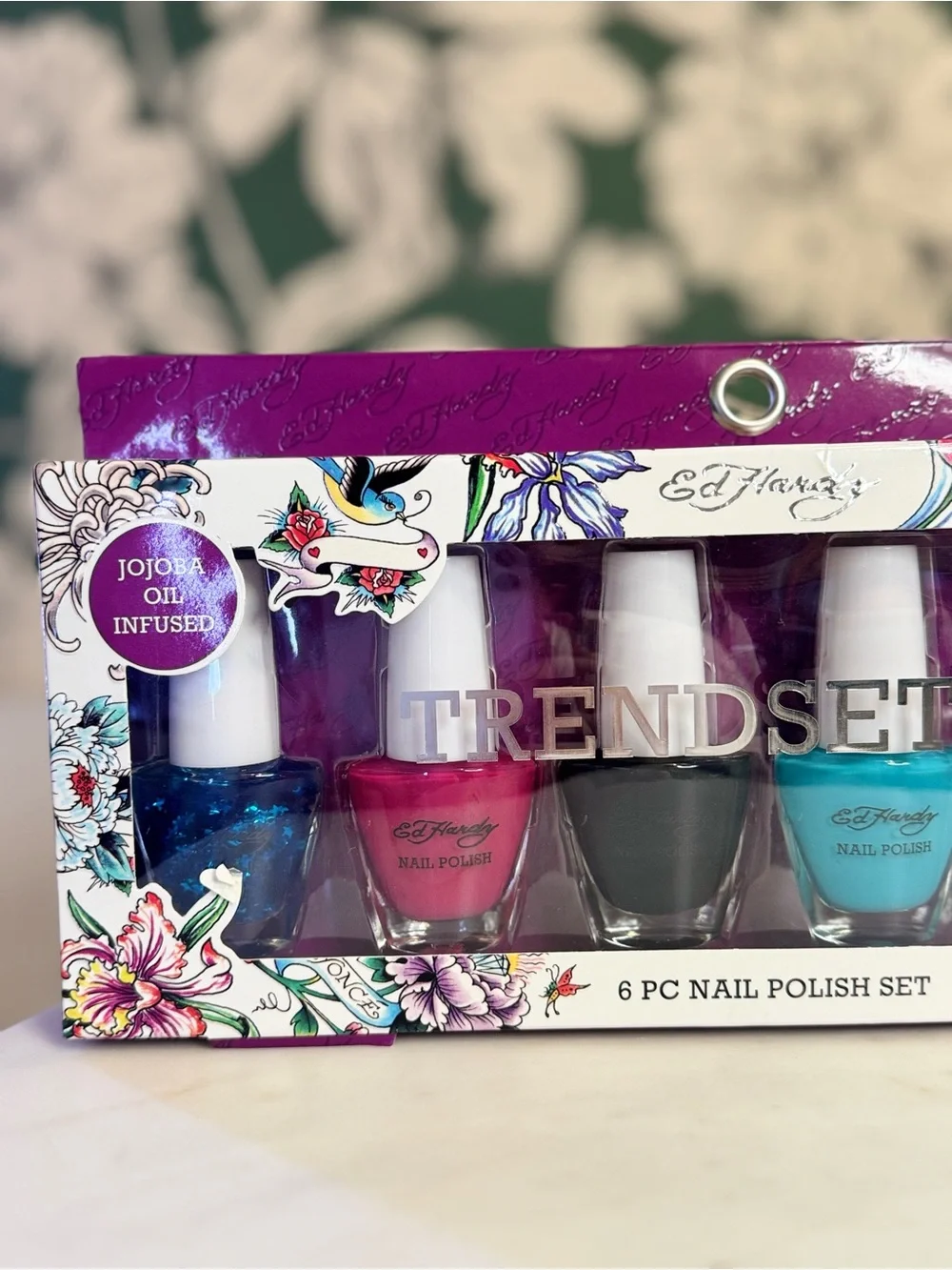 Ed Hardy Trendsetter 6-Piece Nail Polish Set - Multicolor NWT
